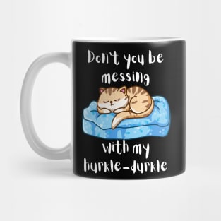 Hurkle-Durkling Kitty Mug